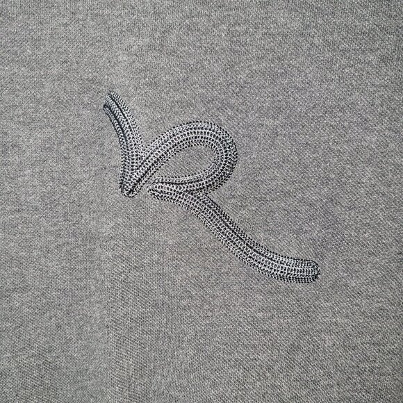 Roca Wear Golf Polo Mens 3XL/XXXL Grey Cotton Preppy Logo‎ Short Sleeve - Picture 2 of 14